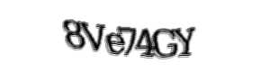 Security check image, please type the characters shown